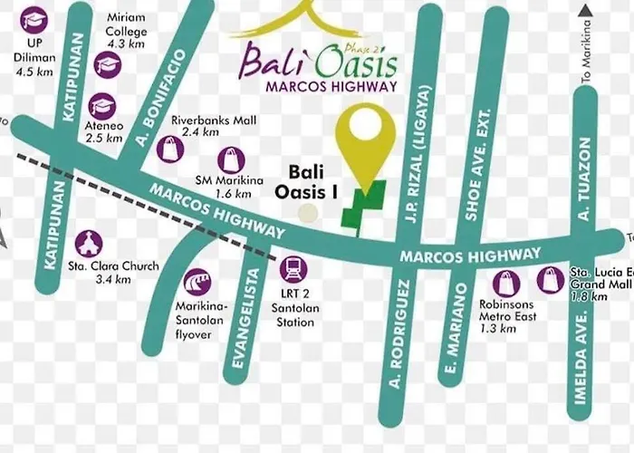 2 Bedroom In Bali Oasis Phase 1 Santolan Pasig With Free Pool Access *